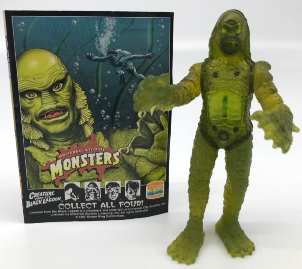 Universal Monsters: Creature From The Black Lagoon - Burger King (Universal Studios Monsters) action figure collectible - Main Image 2