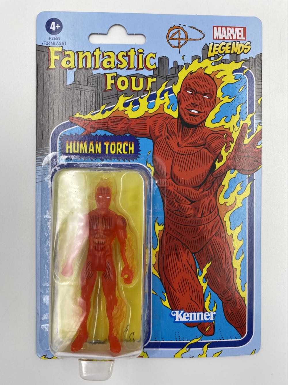Marvel: Human Torch - Kenner (Hasbro) (Marvel Legends) action figure collectible - Main Image 2