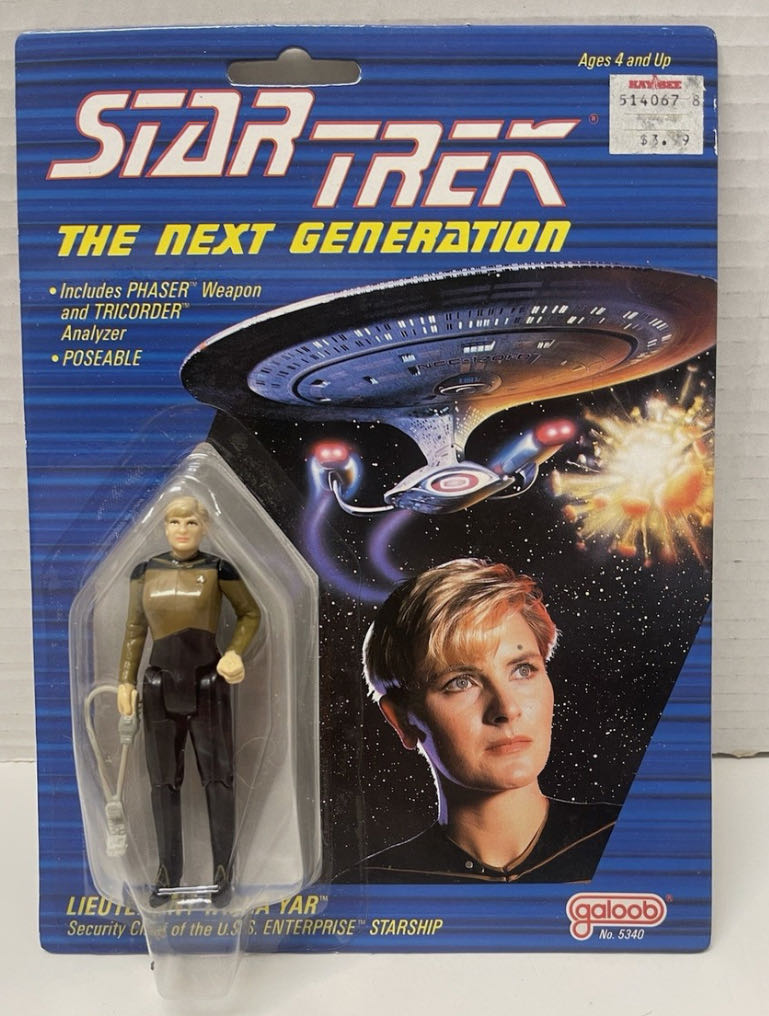 Star Trek TNG: Tasha Yar - Galoob (Star Trek The Next Generation) action figure collectible - Main Image 3
