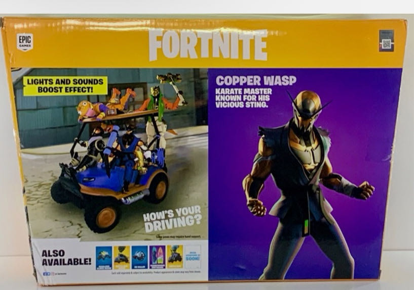 Fortnite: ATK (Stinger Wrap) All Terrain Kart - Jazwares (R/C Vehicles) action figure collectible - Main Image 4