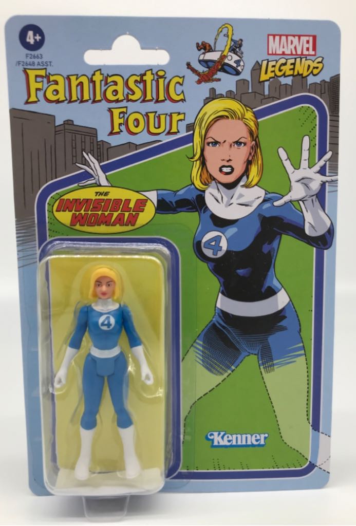 Marvel: Invisible Woman - Kenner (Hasbro) (Marvel Legends) action figure collectible - Main Image 2