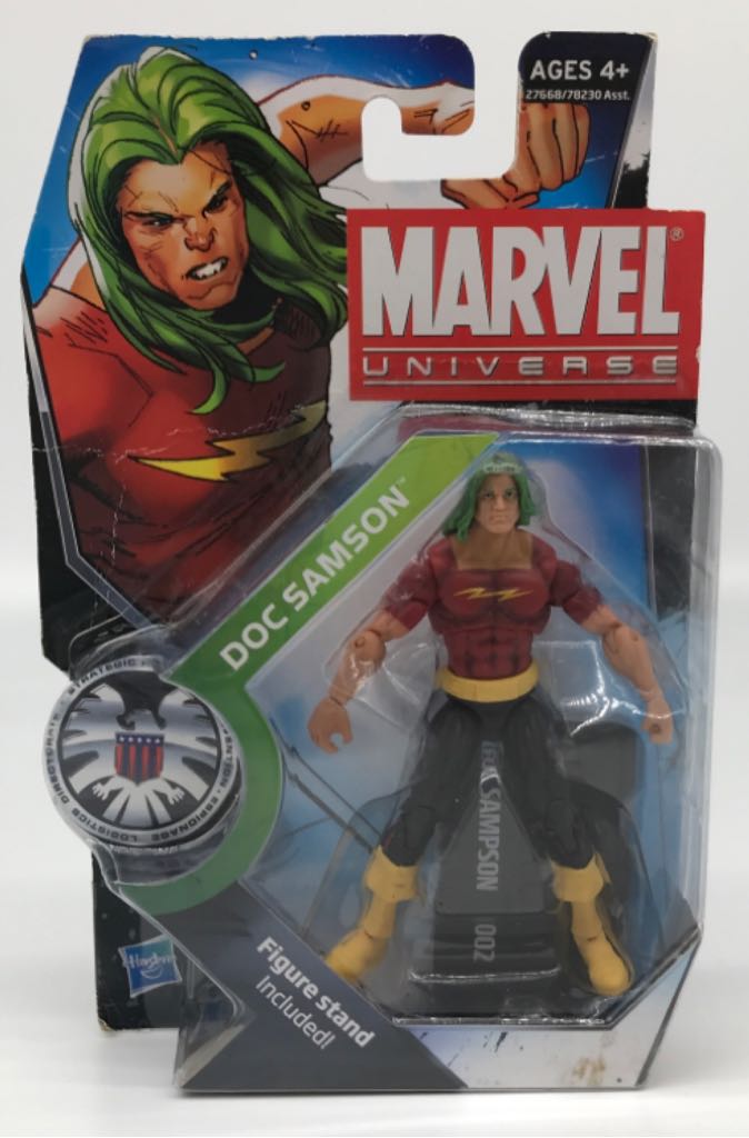 Marvel: Doc Samson - Hasbro (Marvel Universe Fury Files) action figure collectible - Main Image 2