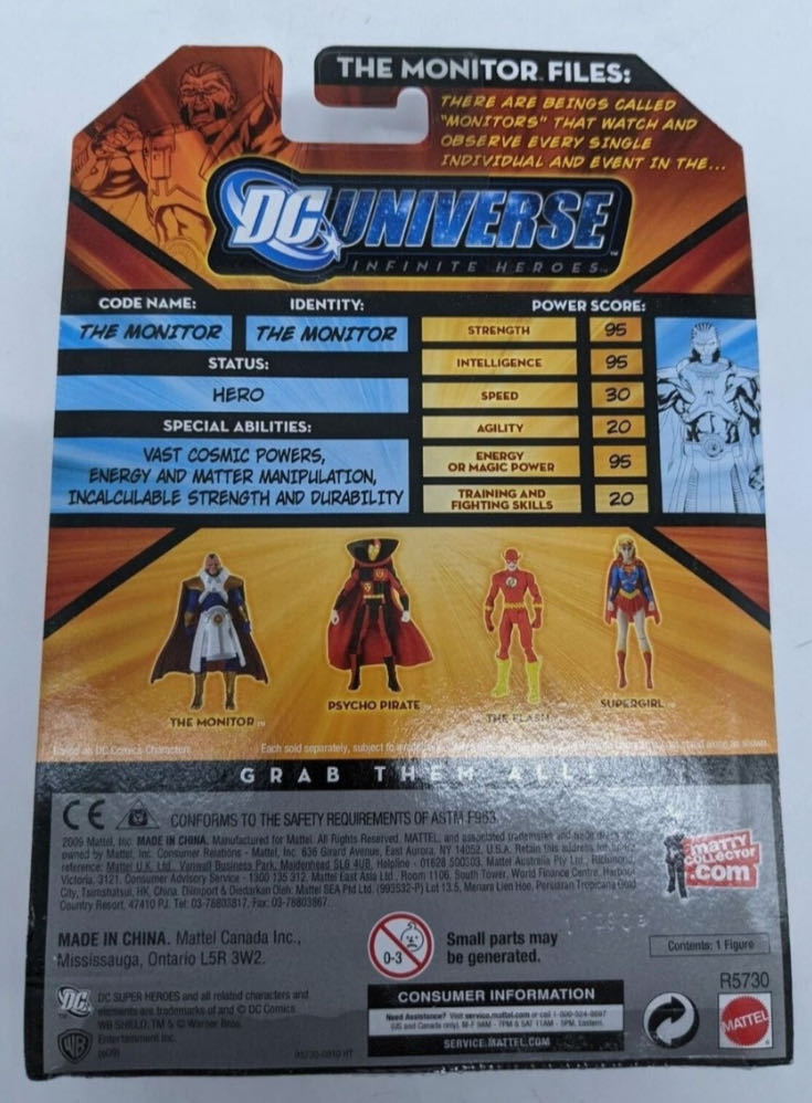 DC: The Monitor - Mattel (DC UNIVERSE Infinite Heroes) action figure collectible - Main Image 4