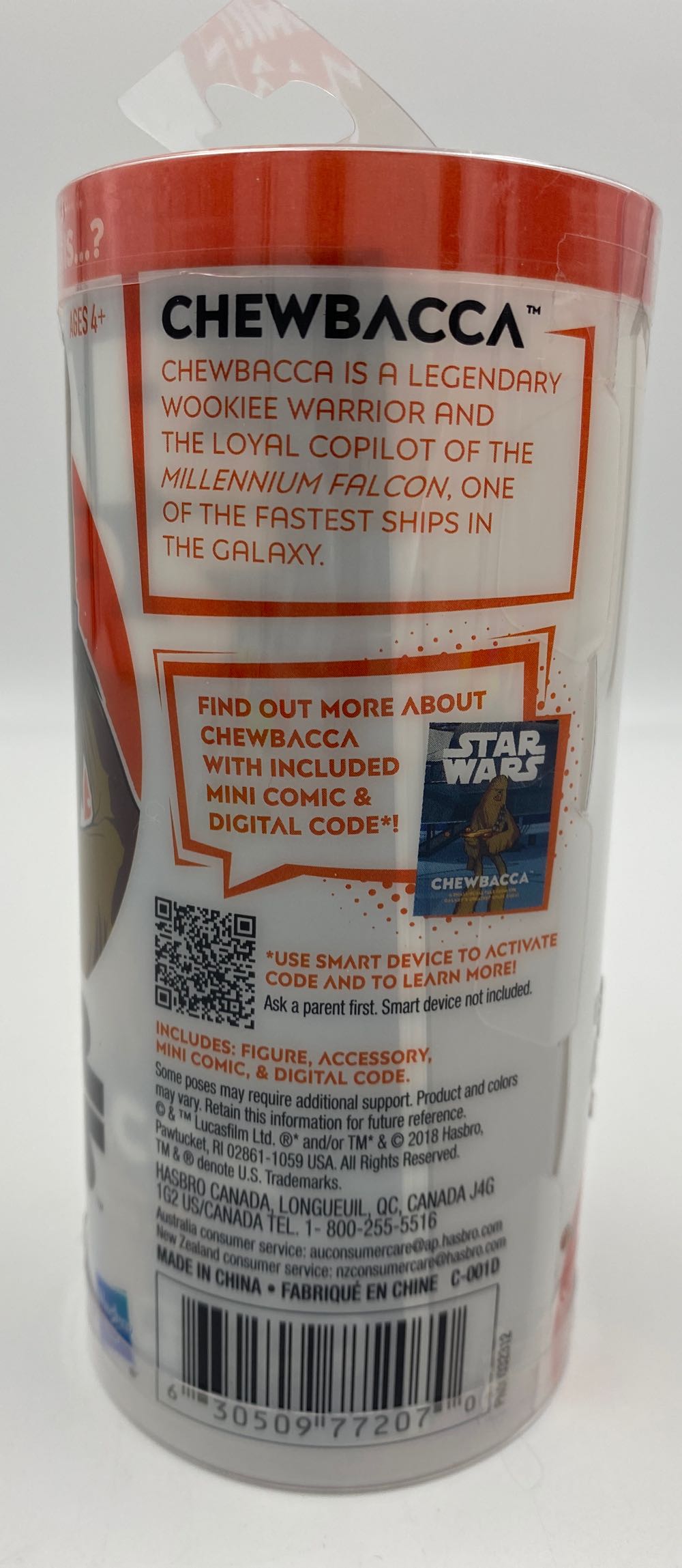 Star Wars: Chewbacca - Hasbro (Galaxy of Adventures) action figure collectible - Main Image 3