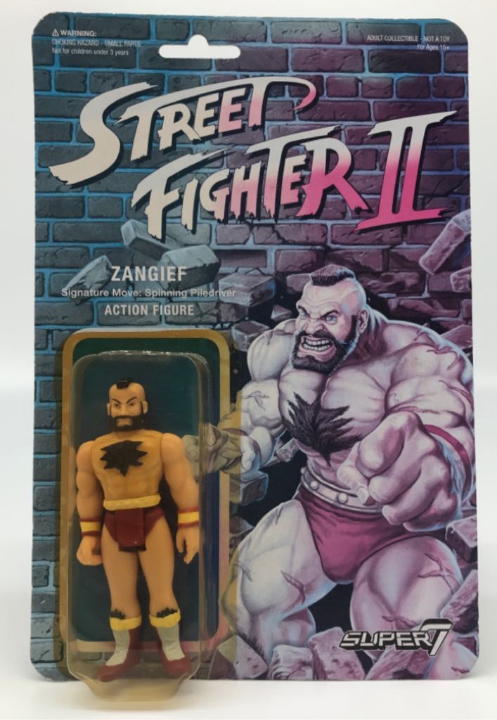 Street Fighter: Zangief - Super7 (Street Fighter II) action figure collectible - Main Image 2