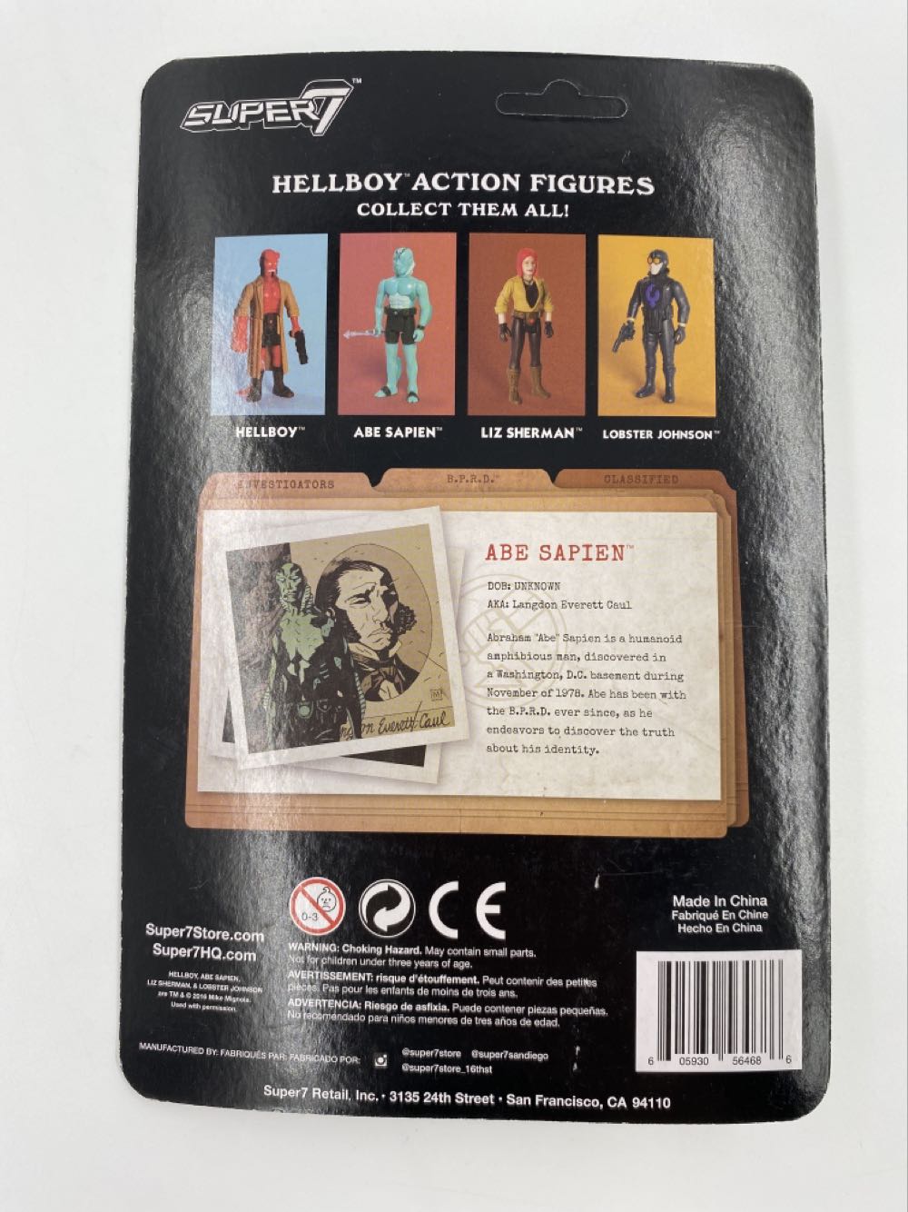 Hellboy: Abe Sapien - Super7 (ReAction Figures) action figure collectible - Main Image 3