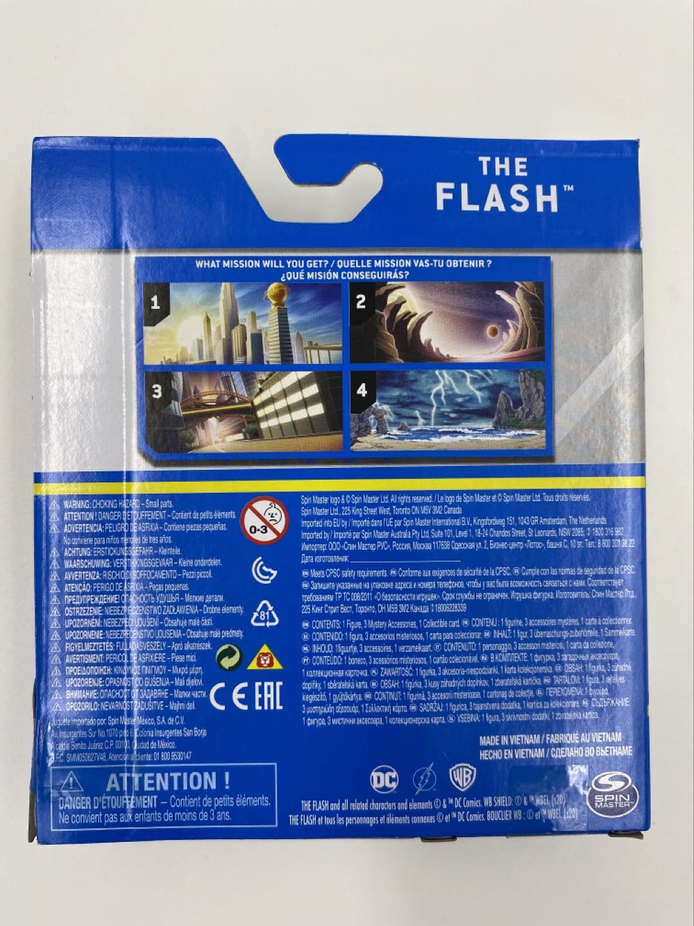 DC: Flash Barry Allen - Spin Master (DC Heroes Unite) action figure collectible - Main Image 3