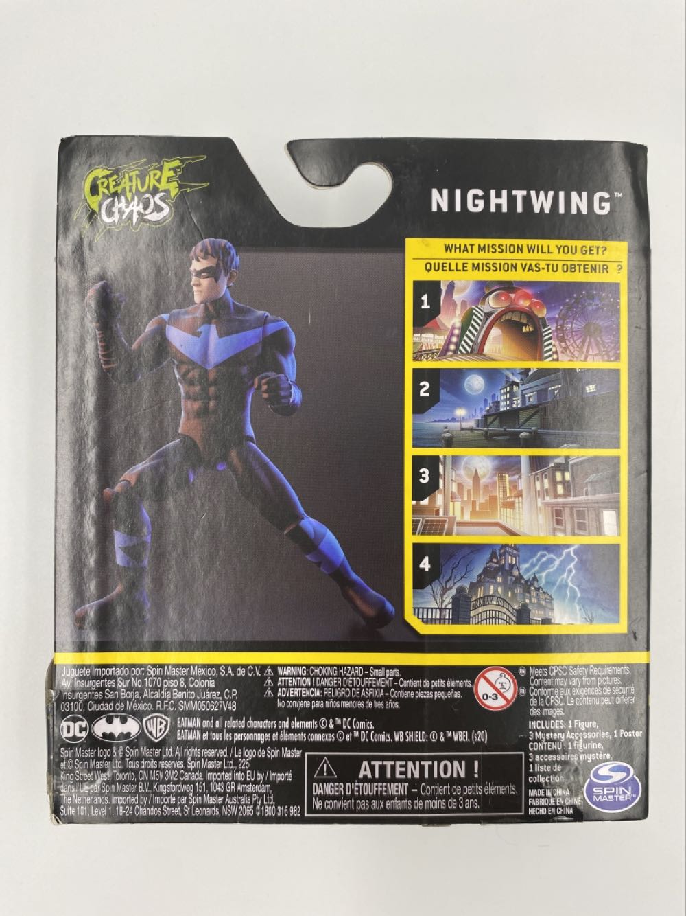 DC: Nightwing - Spin Master (DC The Caped Crusader) action figure collectible - Main Image 4