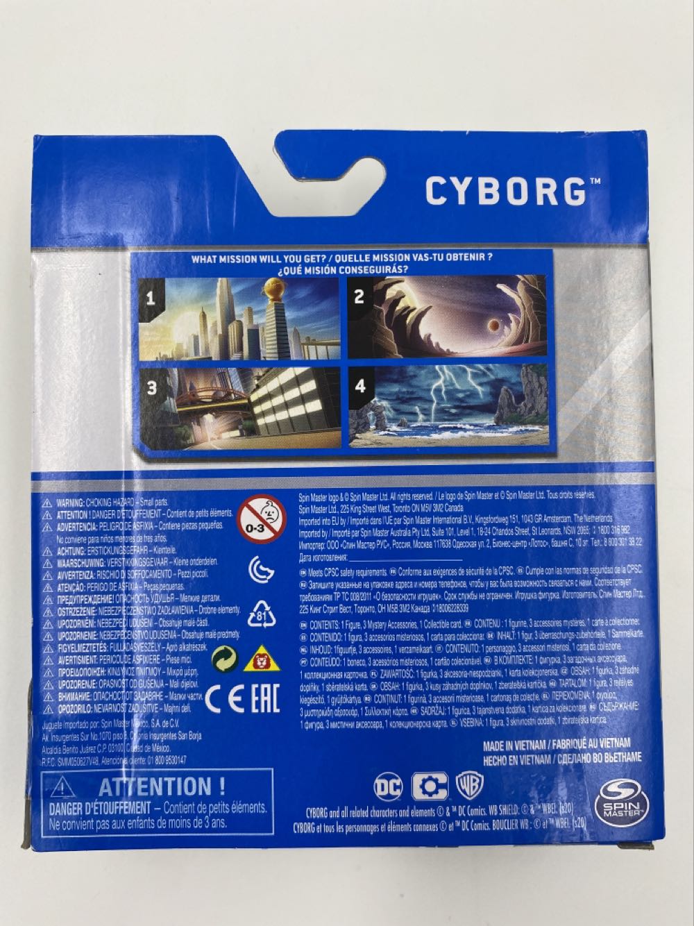 DC: Cyborg - Spin Master (DC Heroes Unite) action figure collectible - Main Image 4