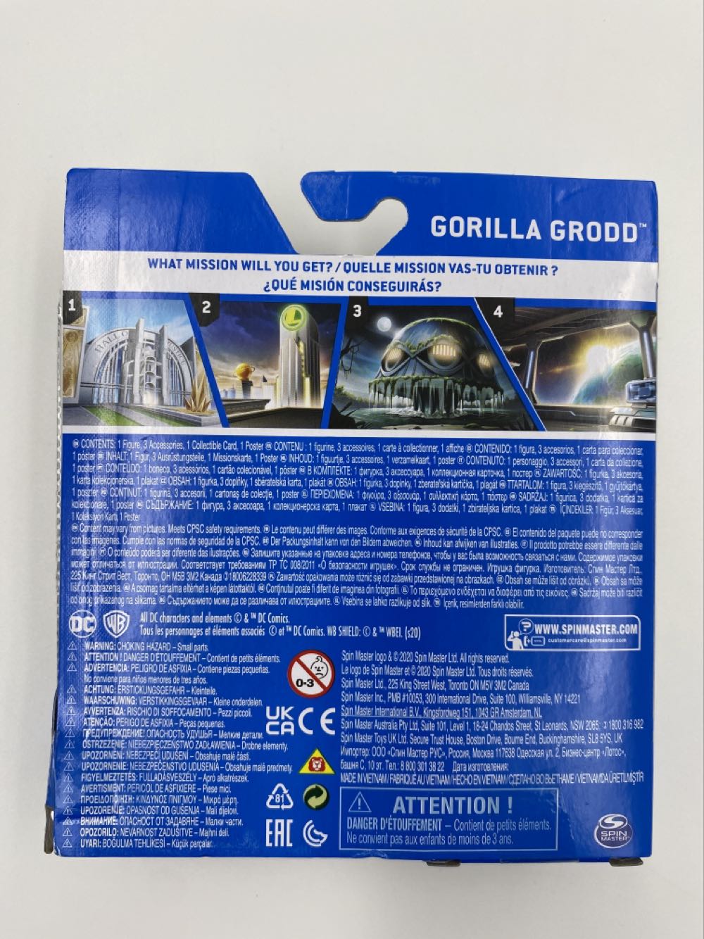 DC: Gorilla Grodd - Spin Master (DC Super Villains) action figure collectible - Main Image 4