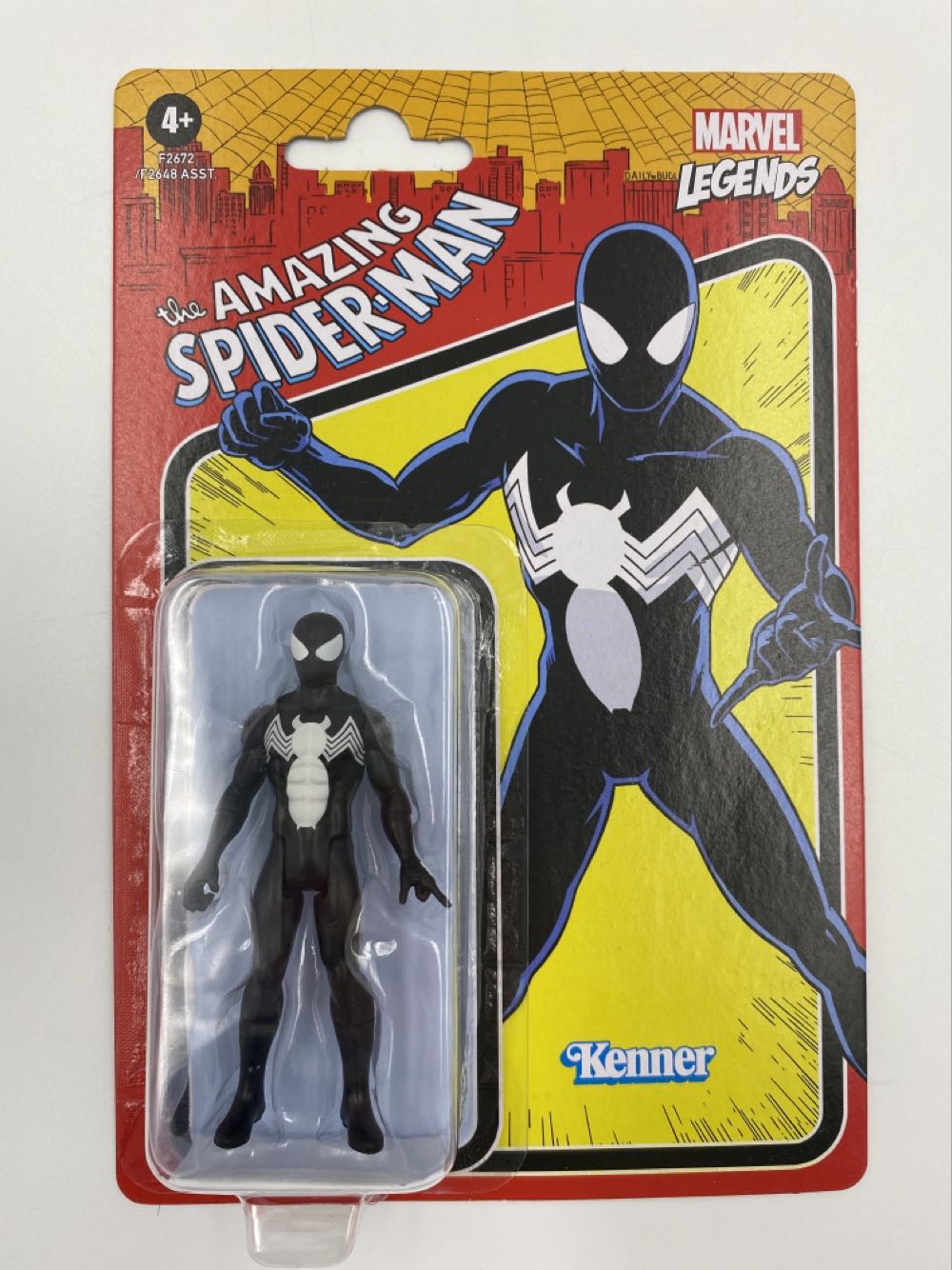 Marvel: Spider-Man (Symbiote) - Kenner (Hasbro) (Marvel Legends) action figure collectible - Main Image 2