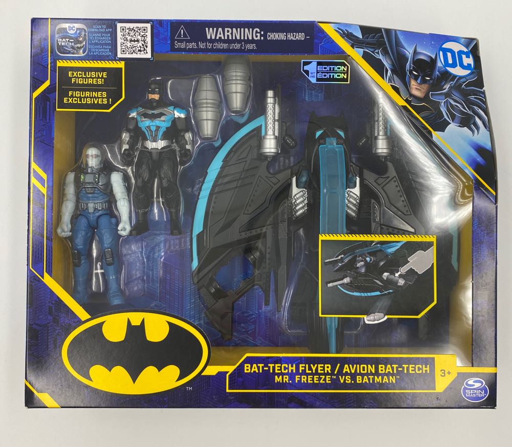 DC: Batwing Bat-Tech Flyer - Spin Master (Batman Bat-Tech) action figure collectible - Main Image 2