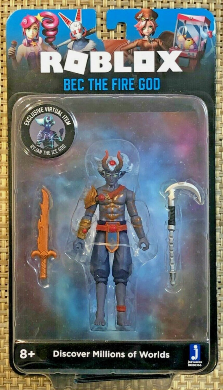 Roblox: Bec The Fire God - Jazwares (Roblox Imagination Collection) action figure collectible - Main Image 3