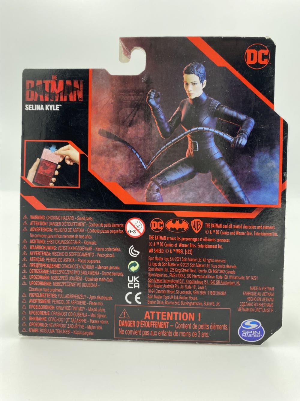 DC: Catwoman (Selina Kyle) - Spin Master (The Batman) action figure collectible - Main Image 4