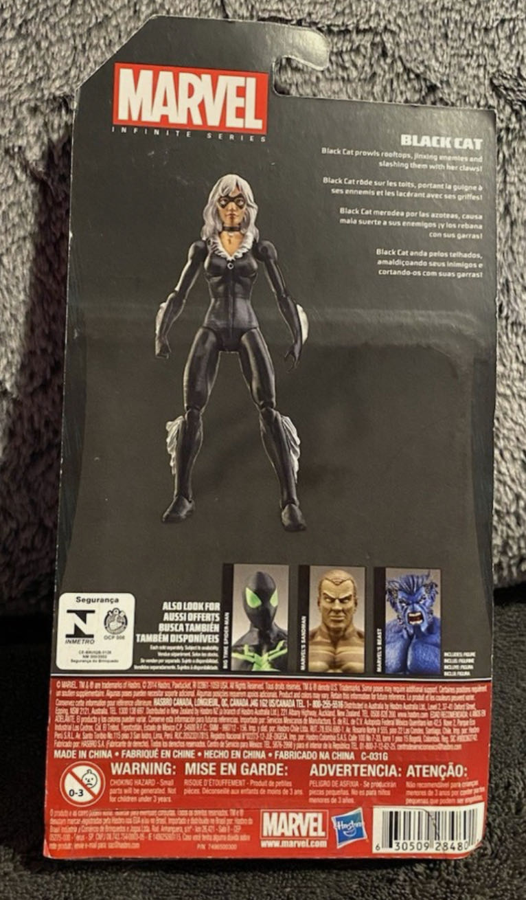 Marvel: Black Cat - Hasbro (Marvel Infinite Series) action figure collectible - Main Image 4