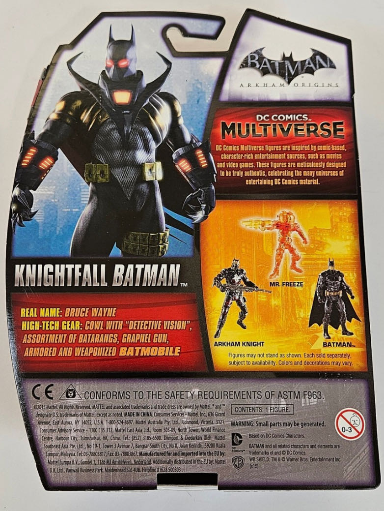 DC: Batman, Knightfall - Mattel (Dc Comics Multiverse) action figure collectible - Main Image 4