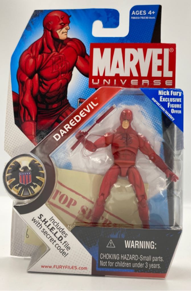 Marvel: Daredevil - Hasbro (Marvel Universe Fury Files) action figure collectible - Main Image 2