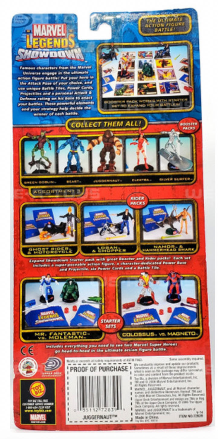 Marvel: Juggernaut - Toy Biz (Marvel Legends Showdown) action figure collectible - Main Image 4