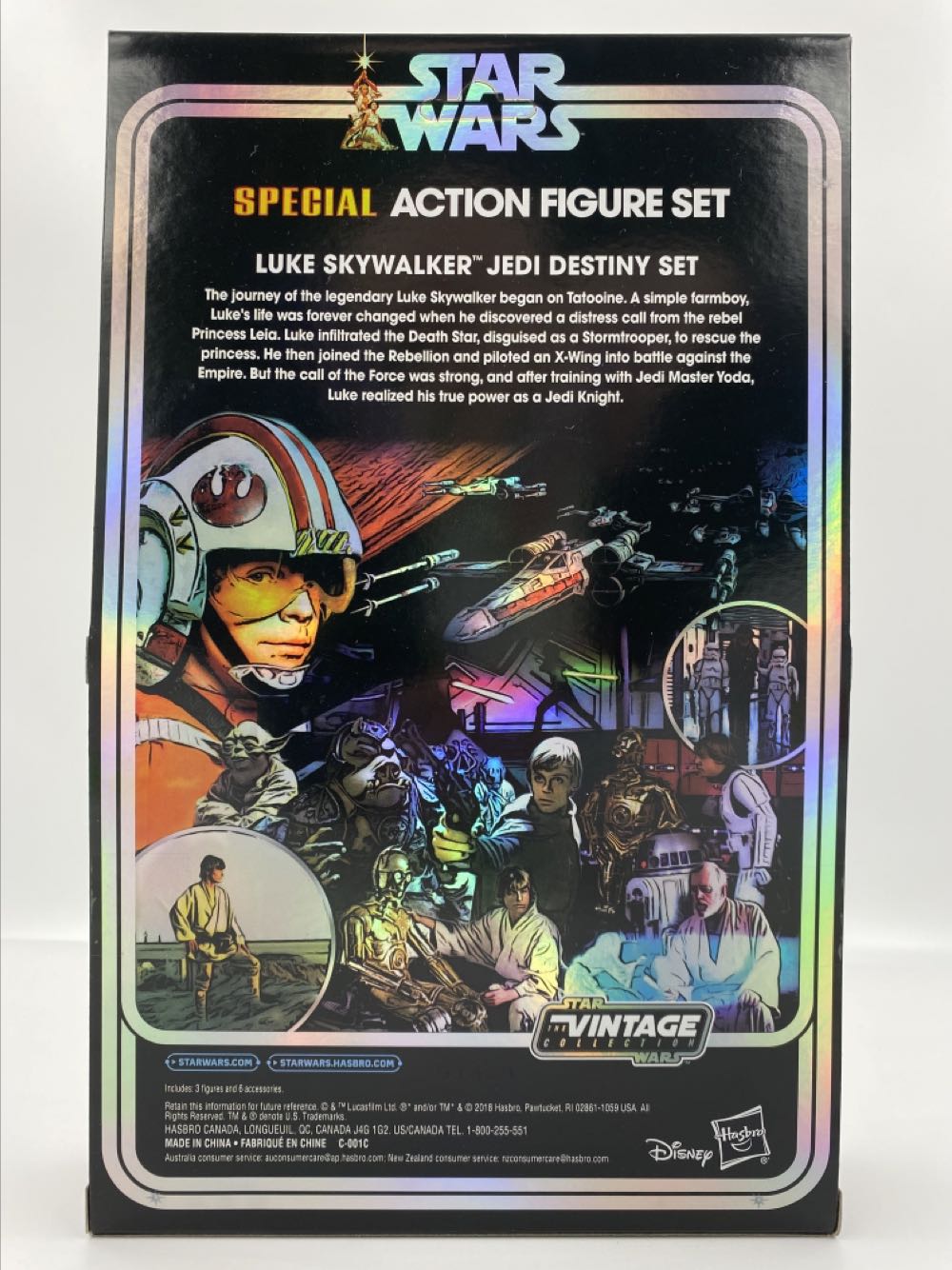 Star Wars: Luke Skywalker (X-Wing Pilot) - Kenner (Hasbro) (The Vintage Collection) action figure collectible - Main Image 3