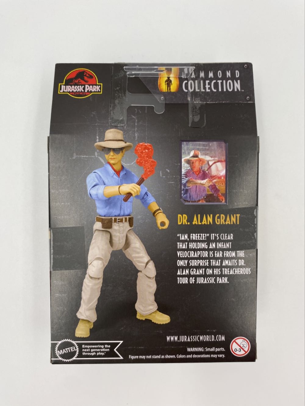 Jurassic Park: Dr. Ian Malcolm - Mattel (Hammond Collection) action figure collectible - Main Image 3