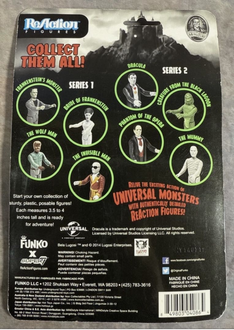 Universal Monsters: Mummy - Funko X Super 7 (ReAction Figures) action figure collectible - Main Image 4