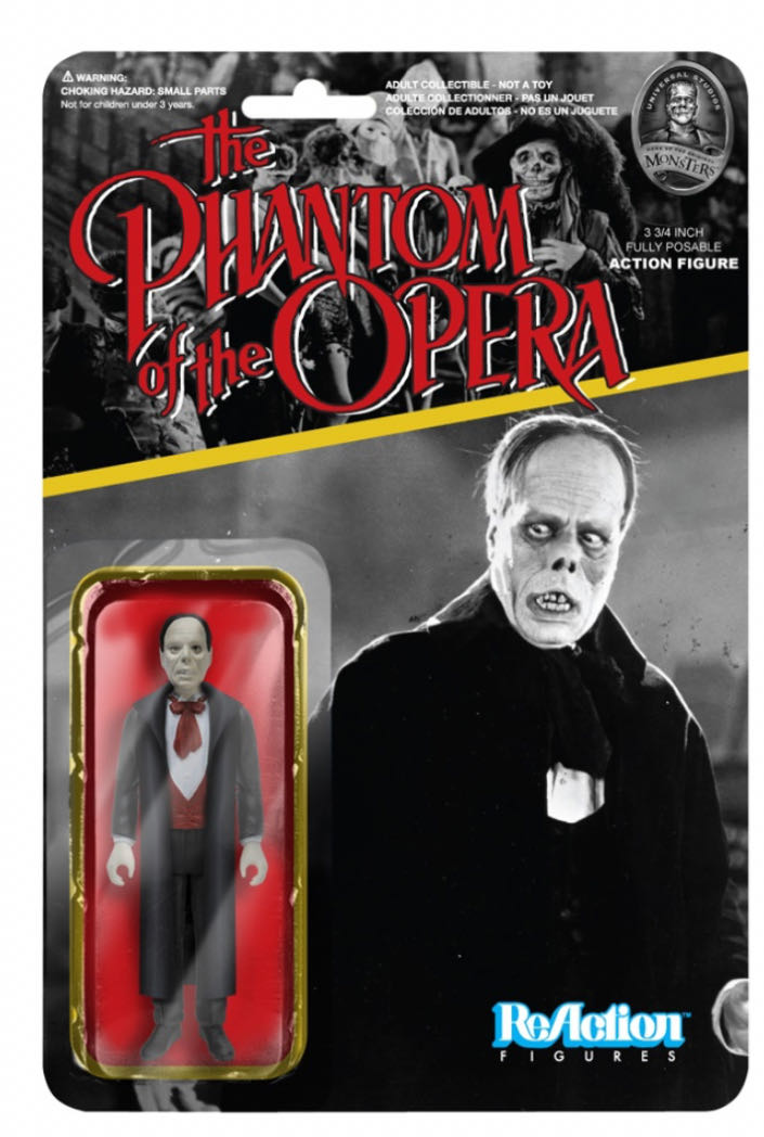 Universal Monsters: Phantom of the Opera - Funko X Super 7 (ReAction Figures) action figure collectible - Main Image 3