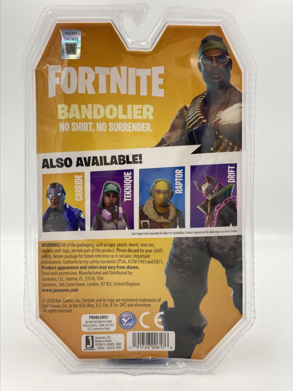 Fortnite: Bandolier - Jazwares (Solo Mode) action figure collectible - Main Image 3