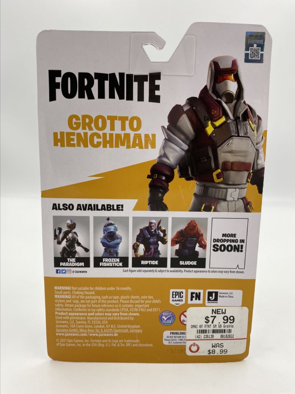 Fortnite: Grotto Henchman - Jazwares (Solo Mode) action figure collectible - Main Image 3