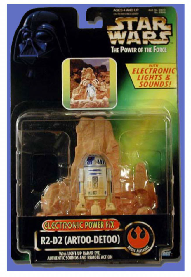 Star Wars: R2-D2 - Kenner (Power of The Force 2) action figure collectible - Main Image 3