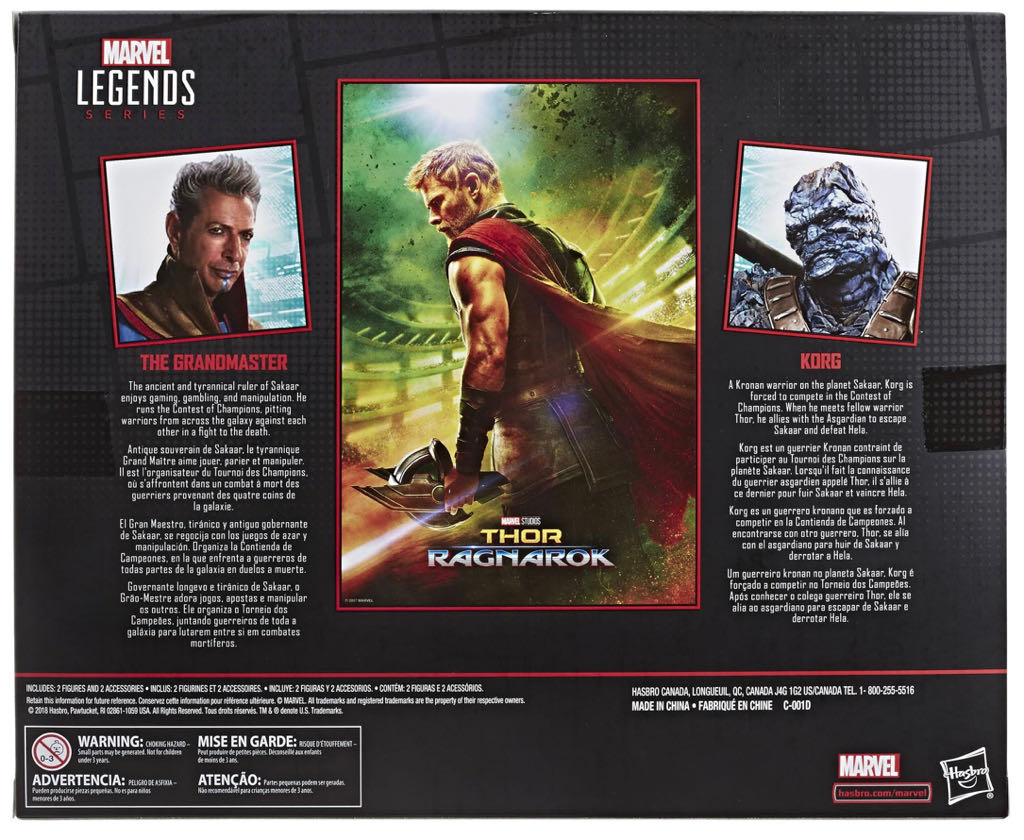 Grandmaster & Korg - Ragnarok - Hasbro (Marvel Cinematic Universe) action figure collectible - Main Image 2