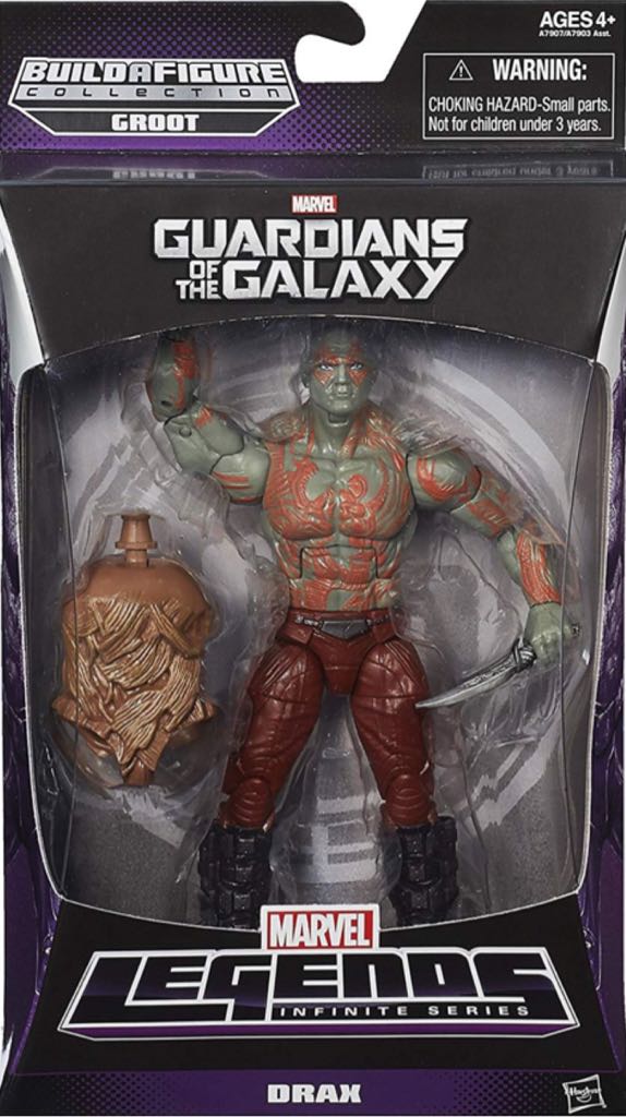 Drax The Destroyer - Marvel Legends (GoTG) - Hasbro Marvel Legends (Marvel Legends) action figure collectible - Main Image 2