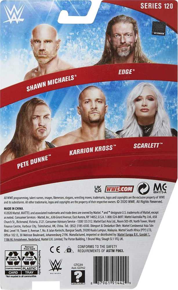 Scarlett - Mattel (WWE Basic Series 120) action figure collectible - Main Image 2