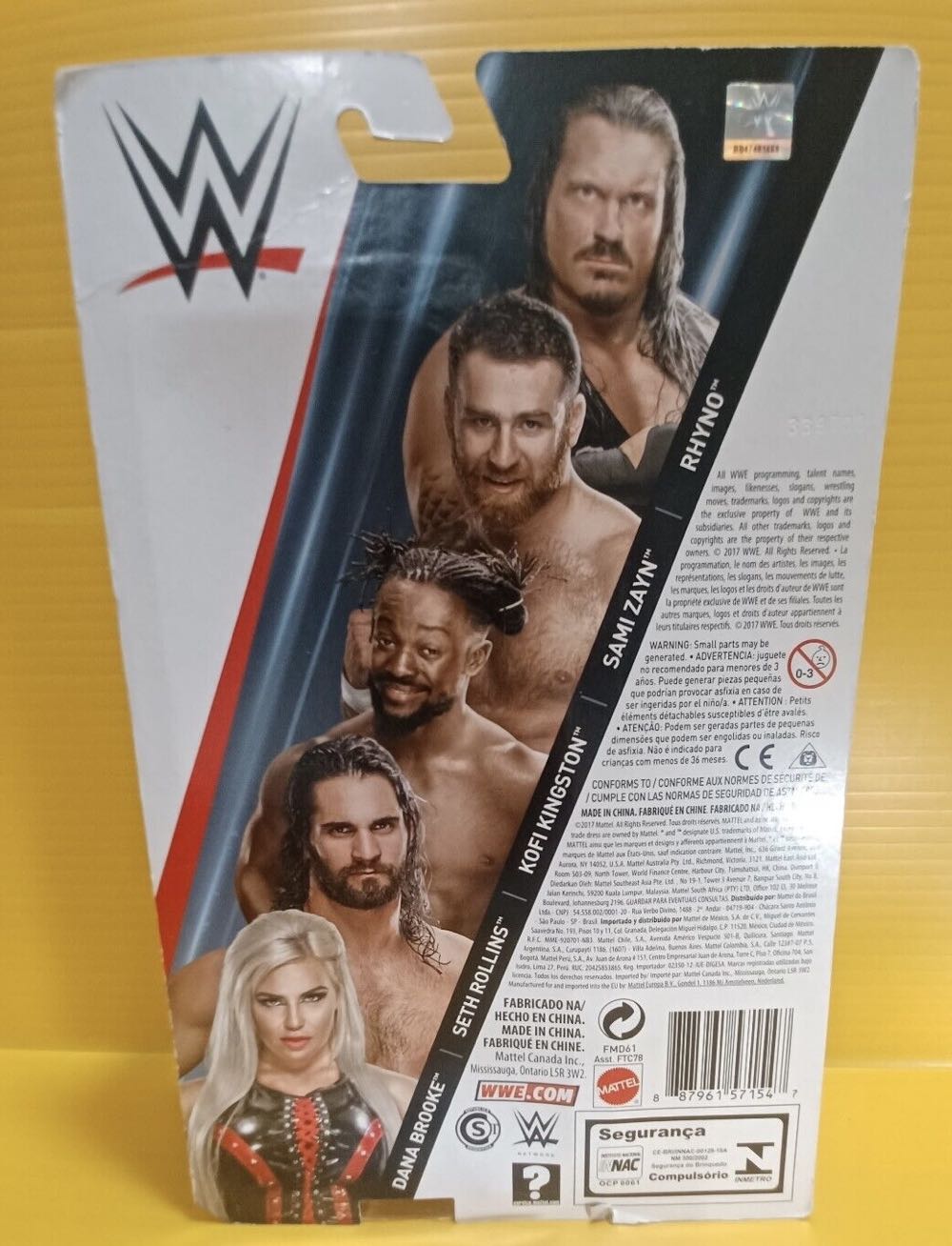 Rhyno - Mattel (WWE Basic #81) action figure collectible - Main Image 2