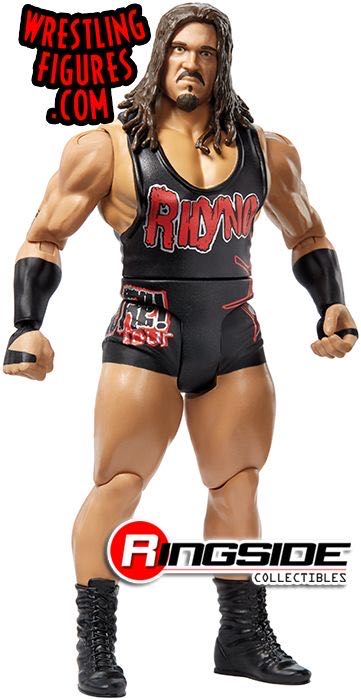 Rhyno - Mattel (WWE Basic #81) action figure collectible - Main Image 3
