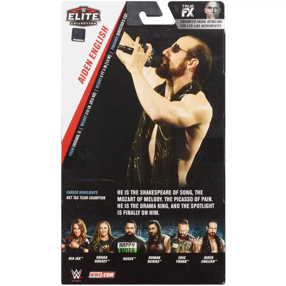 Aiden English - Mattel (WWE Elite Series 65) action figure collectible - Main Image 2