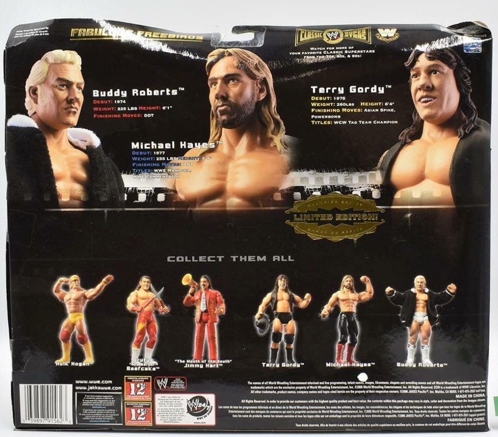 Buddy Roberts - Jakks Pacific (Jakks Classic Superstars 3-Packs Series 5) action figure collectible - Main Image 3