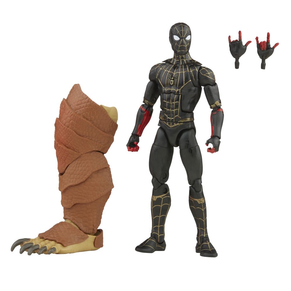 Marvel Legends Spider Man Black And Gold Suit BAF Armadillo - Hasbro Marvel Legends (Marvel Legends) action figure collectible - Main Image 4