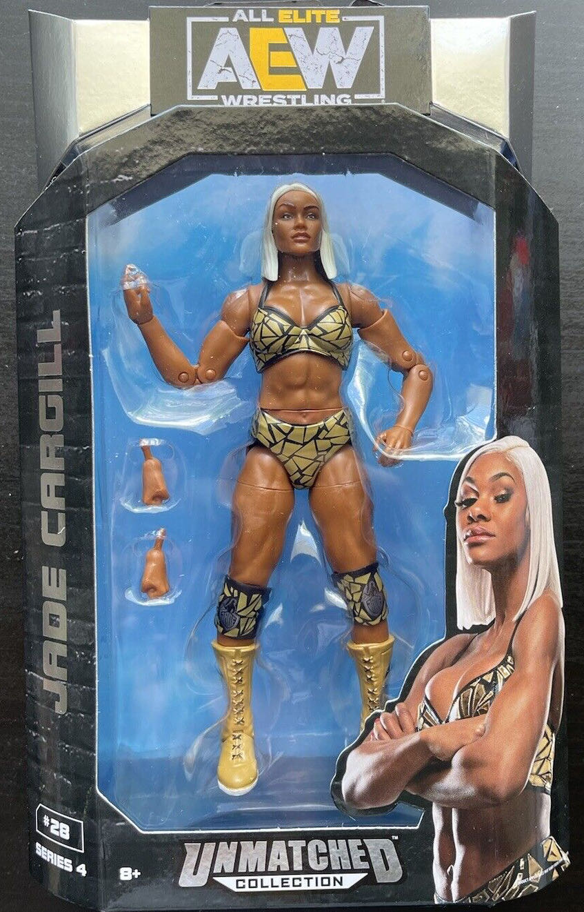 Jade Cargill - Jazwares (AEW - Unmatched) action figure collectible - Main Image 2