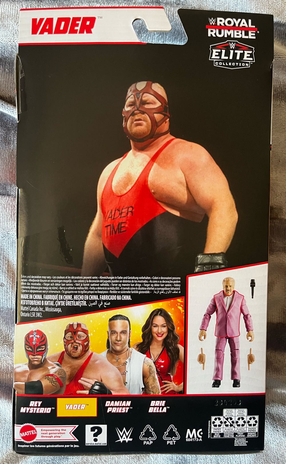 Vader - Mattel (Wwe Elite) action figure collectible [Barcode 194735105601] - Main Image 2