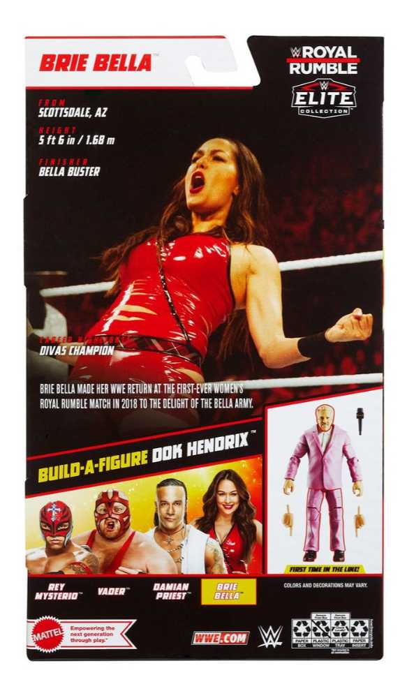 Brie Bella - Mattel (Mattel Elite Collection Royal Rumble) action figure collectible [Barcode 194735163823] - Main Image 2