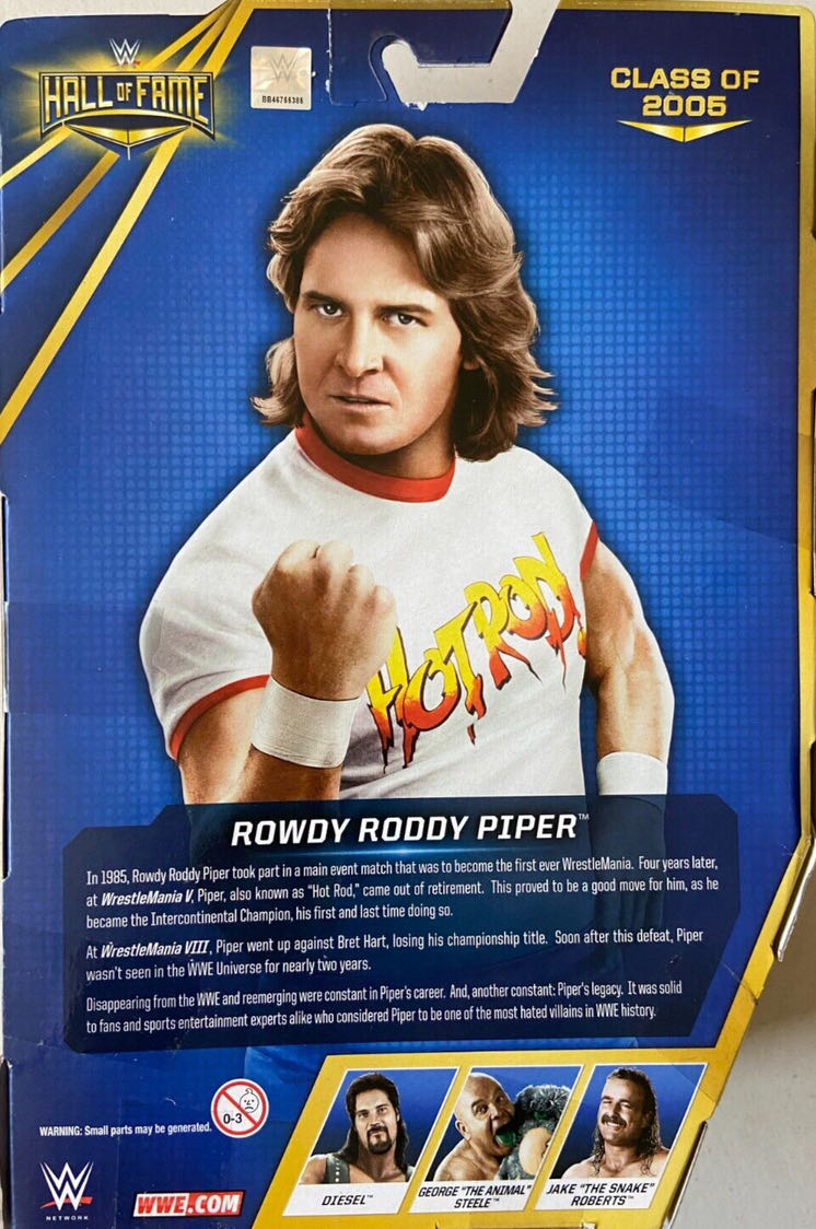 Rowdy Roddy Piper - Mattel (Mattel Elite Collection Hall of Fame) action figure collectible - Main Image 2