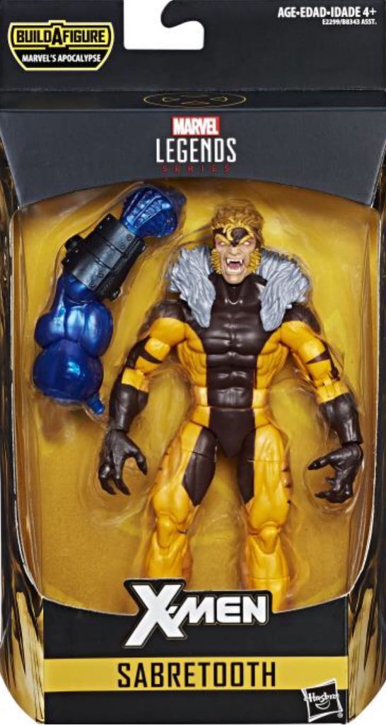 Sabretooth - Apocalypse BAF - Hasbro - Marvel Legends (Apocalypse BAF Wave) action figure collectible - Main Image 2