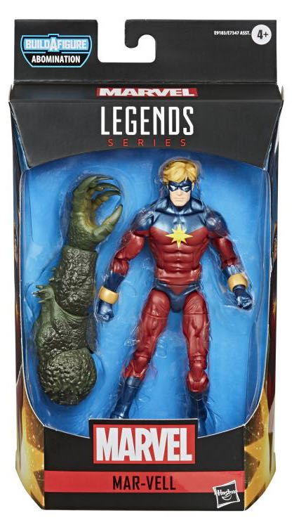 Captain Marvel (Mar-Vell) - Hasbro (Hasbro BAF Wave: Abomination (Gameverse)) action figure collectible - Main Image 2