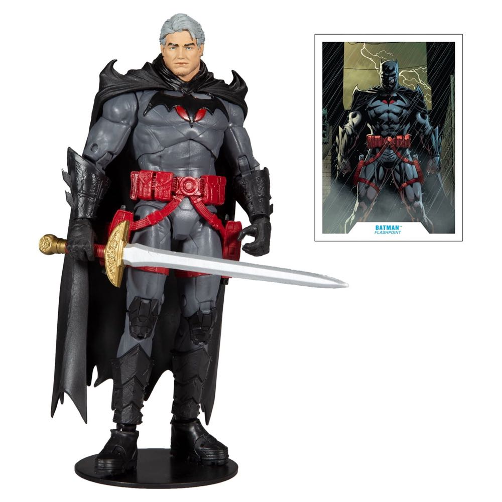 DC Multiverse: Batman: Flashpoint Batman Unmasked - McFarlane (DC Multiverse) action figure collectible - Main Image 2