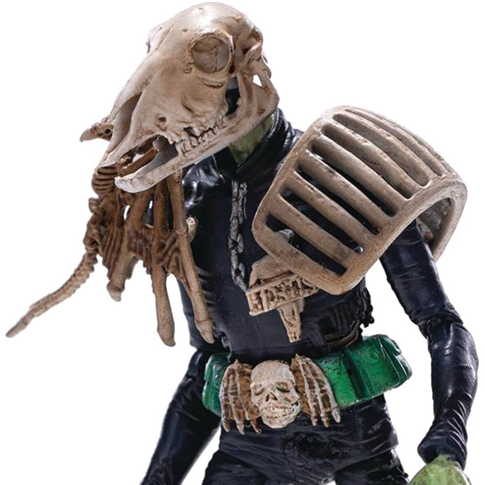 Judge Dredd 2000 A.D. Judge Mortis - Hiya Toys Limited (JUDGE DREDD) action figure collectible [Barcode 6957534201707] - Main Image 6