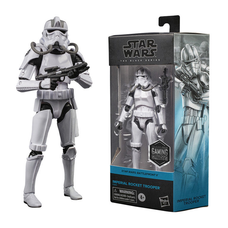 Imperial Rocket Trooper SWBS Gaming - Hasbro (Star Wars Black Series) action figure collectible [Barcode 5010993873494] - Main Image 4