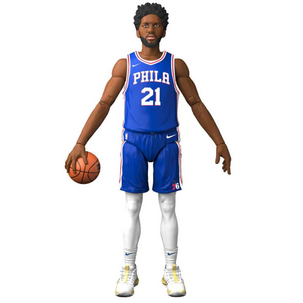 Hasbro Starting Lineup Series 1 Joel Embid Philadelphia 76ers - Hasbro (NBA Starting Lineup) action figure collectible [Barcode 5010996129352] - Main Image 4