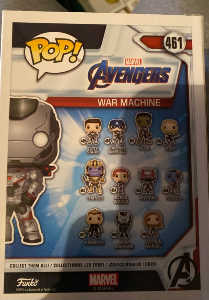 Funko Pop! War Machine  action figure collectible - Main Image 2