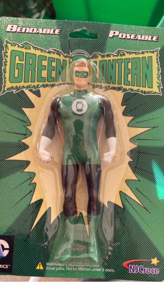 Green Lantern Bendable  (DC) action figure collectible [Barcode 085761191679] - Main Image 1