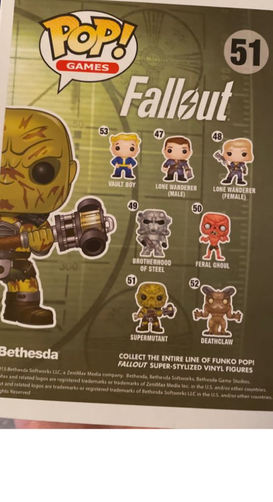 Pop! Games: Fallout Super Mutant  action figure collectible - Main Image 2